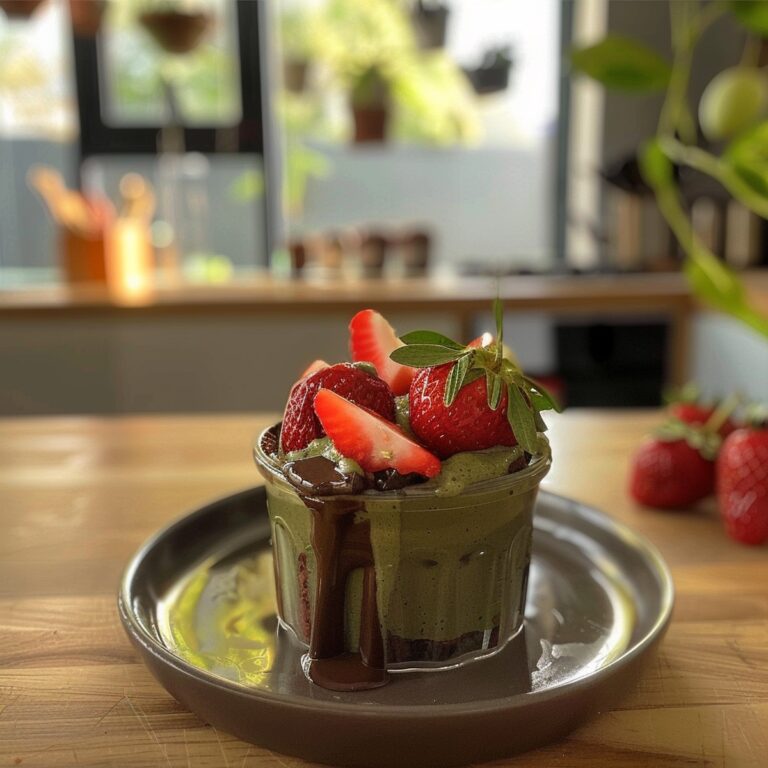 Dubai Chocolate Strawberry Cup Recipe