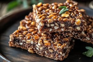 Homemade Crunch Bars Recipe