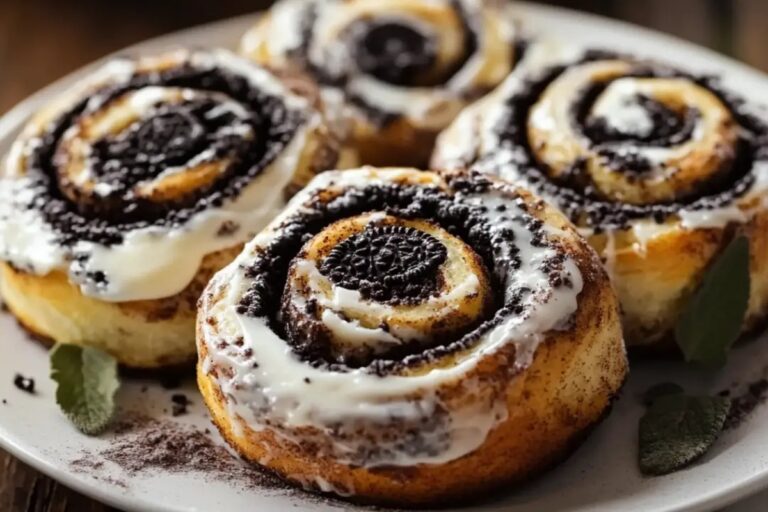 Oreo-Stuffed Cinnamon Rolls Recipe