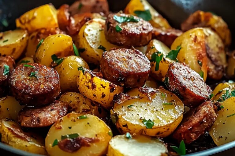 Hearty Smoked Sausage And Potatoes Skillet Recipe