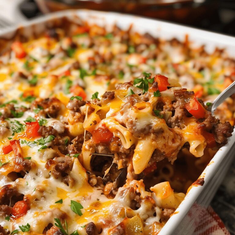Hamburger Supreme Casserole Recipe