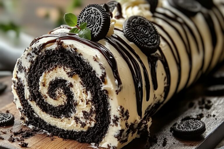 Oreo Cake Roll Recipe