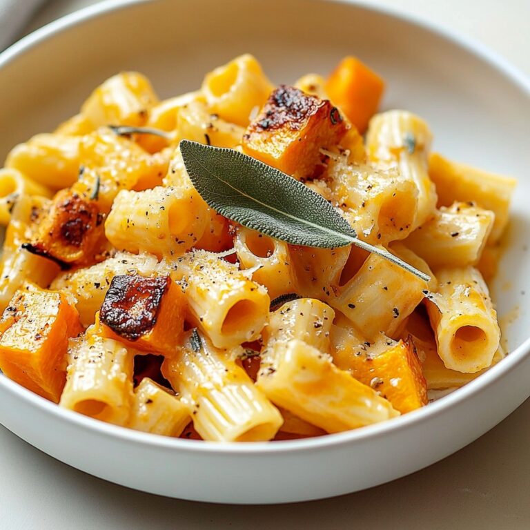 Roasted Butternut Squash And Sage Pasta Recipe