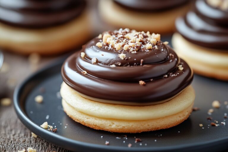 Mini Boston Cream Pie Cookies Recipe