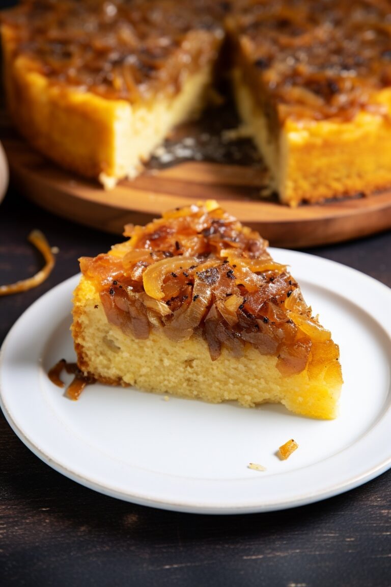 Amish Onion Cake Recipe