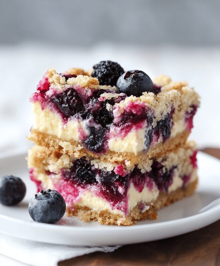 Blueberry Cream Cheese Bars Recipe