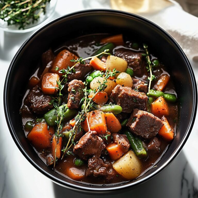 Slow Cooker Beef Stew With Root Vegetables Recipe