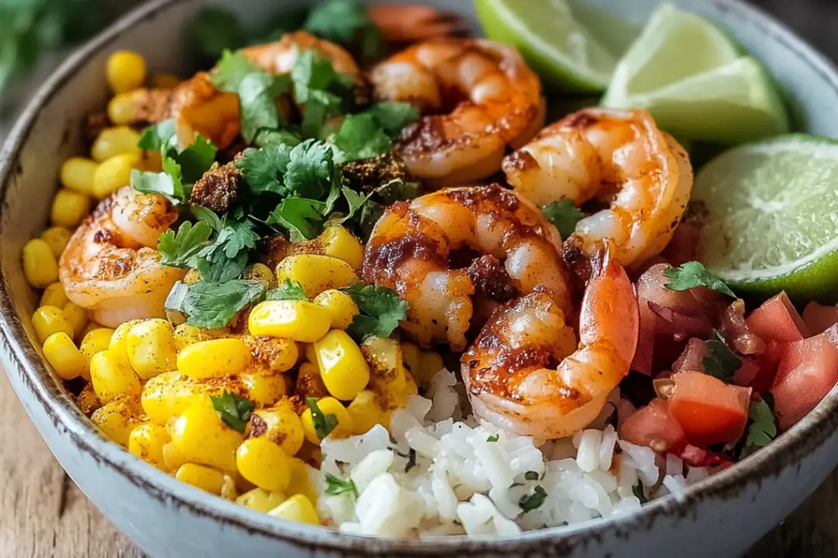 Shrimp Burrito Bowl Recipe