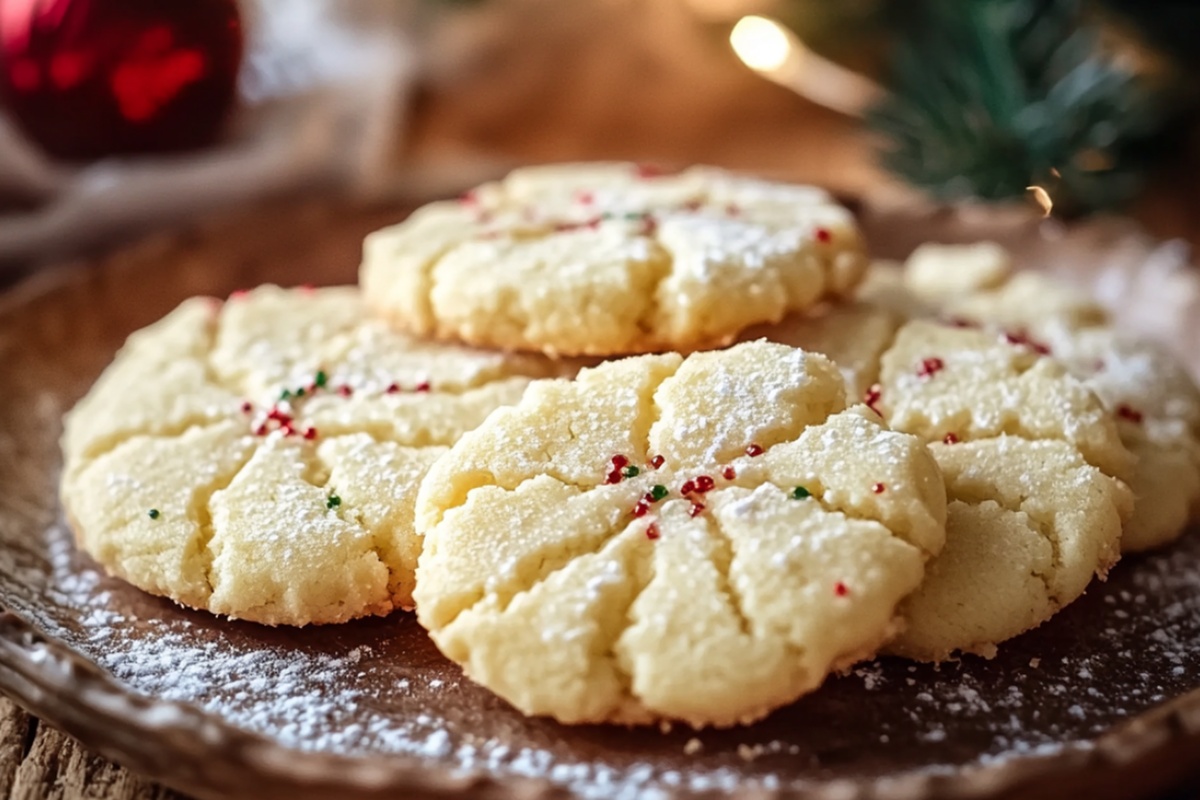 Christmas Ooey Gooey Butter Cookies Recipe