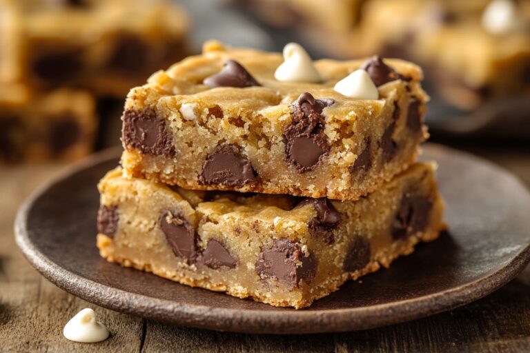 Chocolate Chip Cookie Dough Bars Recipe