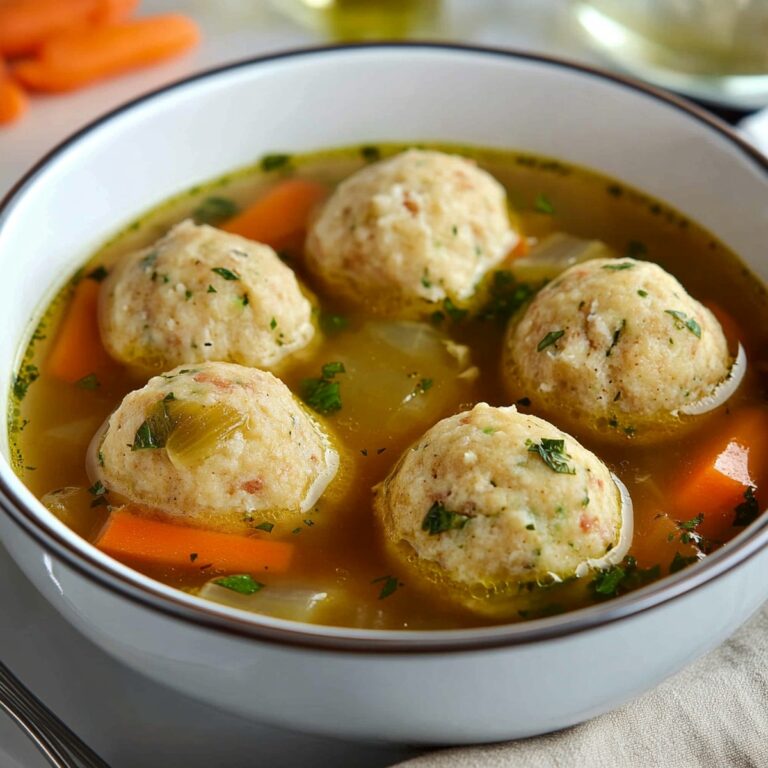 Matzo Ball Soup Recipe