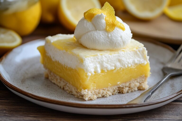 No-Bake Lemon Curd Dream Slice Recipe