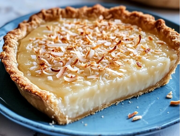 French Coconut Pie Recipe