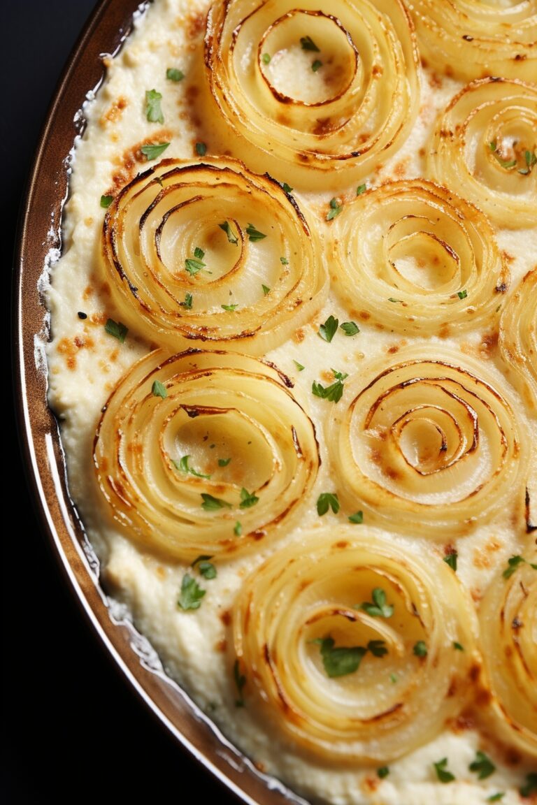 Roasted Parmesan Creamed Onions Recipe