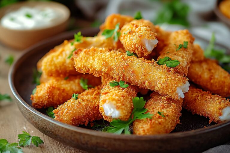 Crispy Baked Fish Sticks Recipe