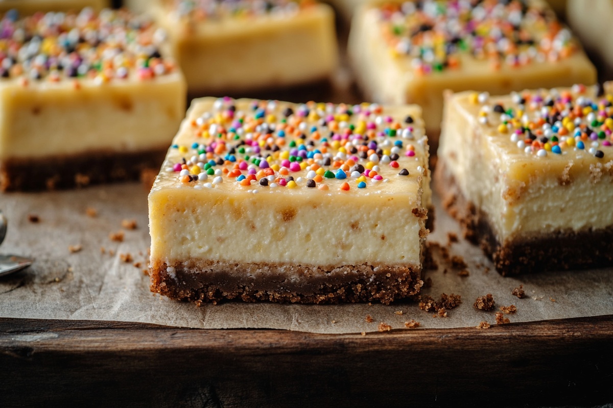 Sugar Cookie Cheesecake Bars Recipe