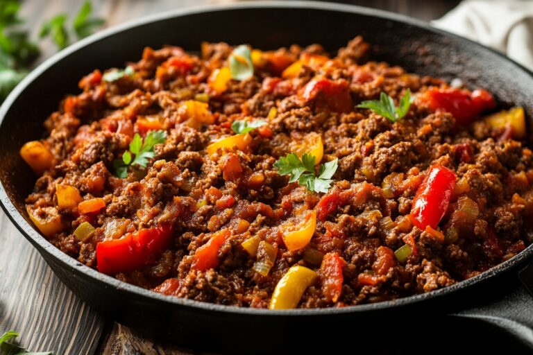 Unstuffed Pepper Skillet Recipe
