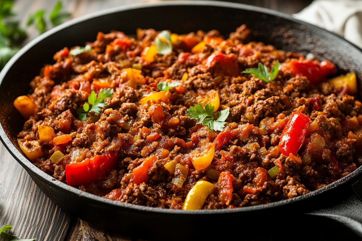 Unstuffed Pepper Skillet Recipe