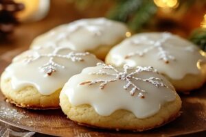 Soft Ricotta Italian Christmas Cookies With Almond Glaze Recipe
