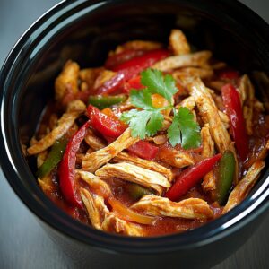 Chicken Fajitas In A Crockpot Recipe