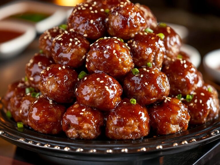 Korean Bbq Meatballs Recipe
