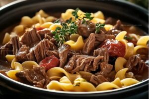 Crockpot Beef And Noodles Recipe