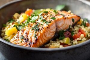 Salmon And Couscous Bowl Recipe