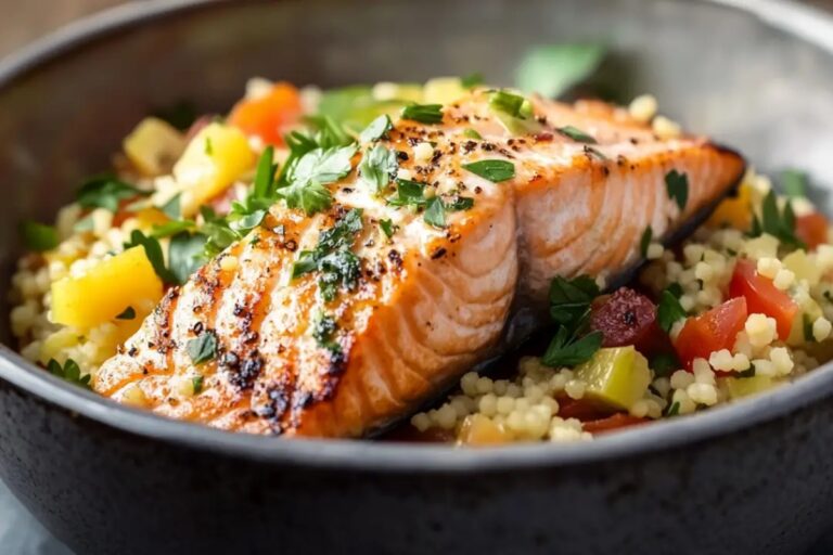 Salmon And Couscous Bowl Recipe