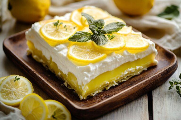 Lemon Lasagna Recipe