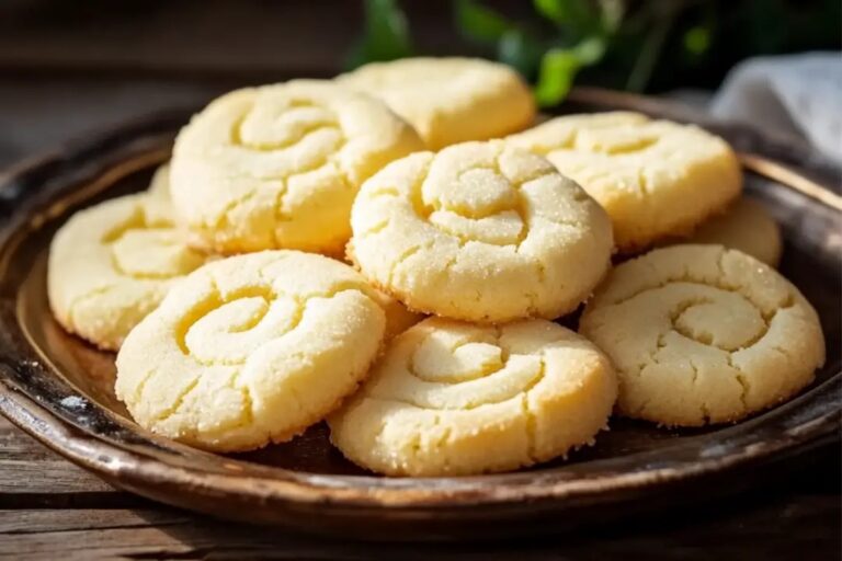 3-Ingredient Butter Cookies Recipe