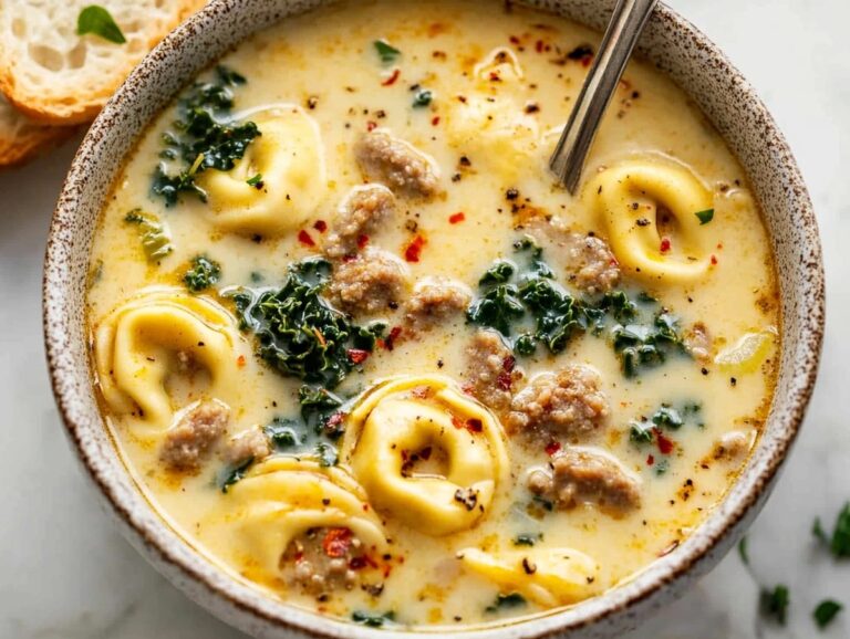 Sausage Tortellini Soup Recipe