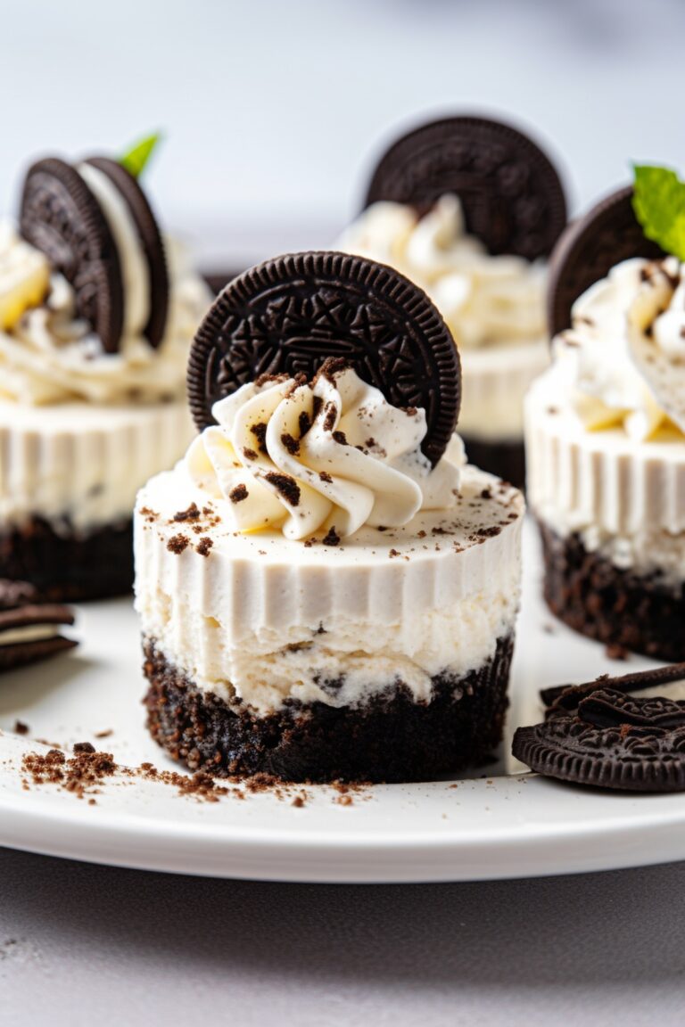 Easy Mini Oreo Cheesecake Bites Recipe