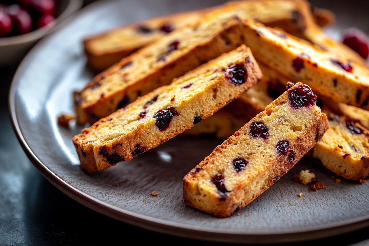 Cranberry Orange Biscotti Recipe