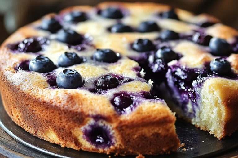 Blueberry Cream Cheese Coffee Cake Recipe