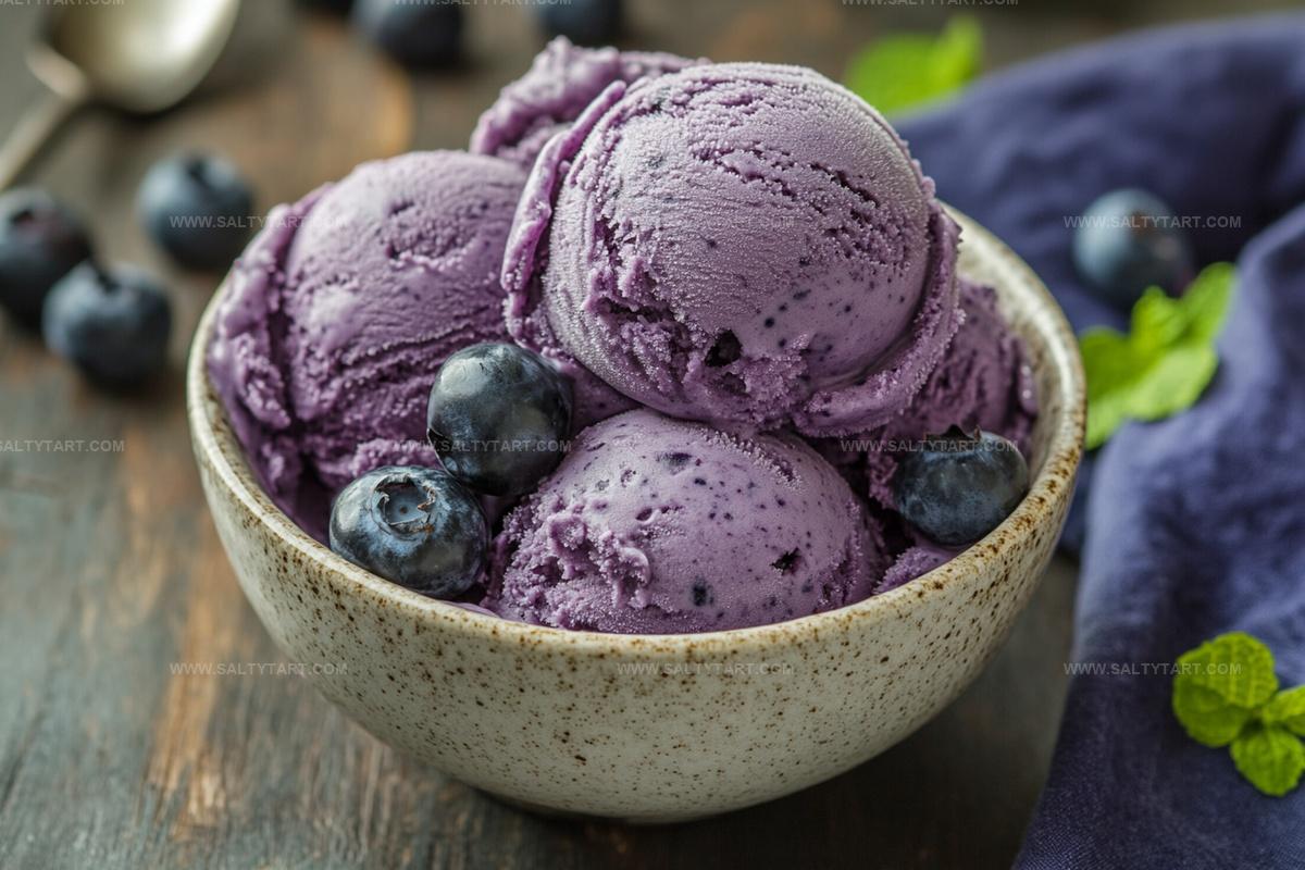 Blueberry Ice-Cream Recipe