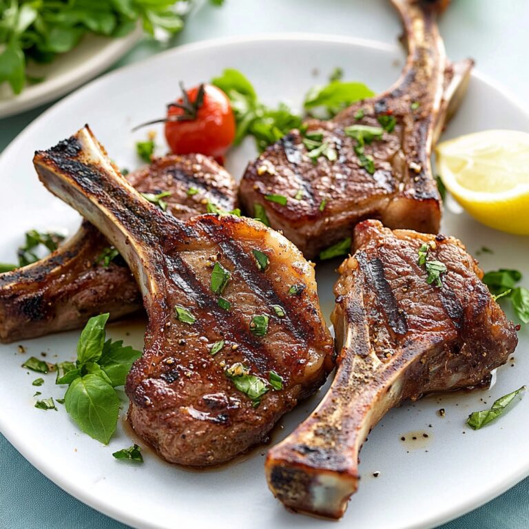 Grilled Lamb Chops Recipe For Bbq