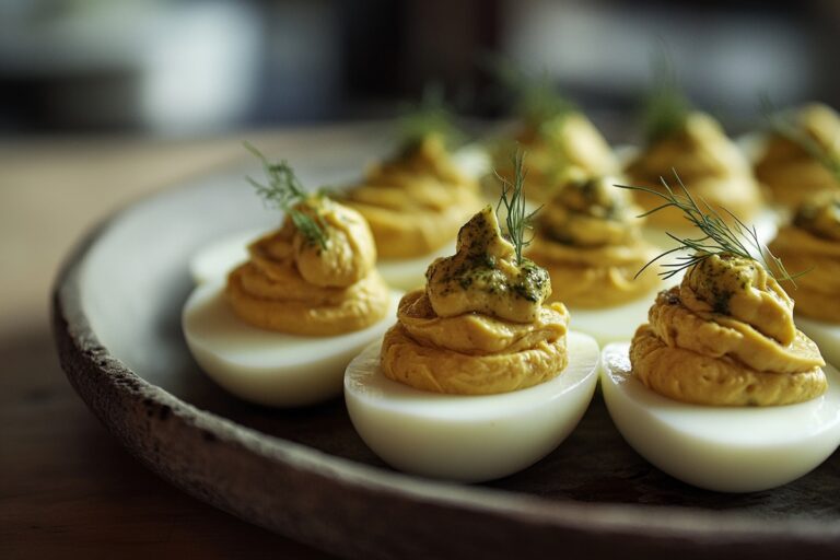 Pickle-Brined Deviled Eggs Recipe