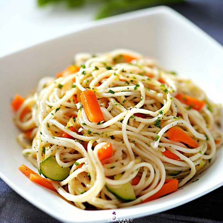 Simple Veggie Noodles Recipe