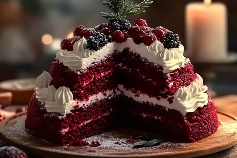 Red Velvet Tree Cake Recipe