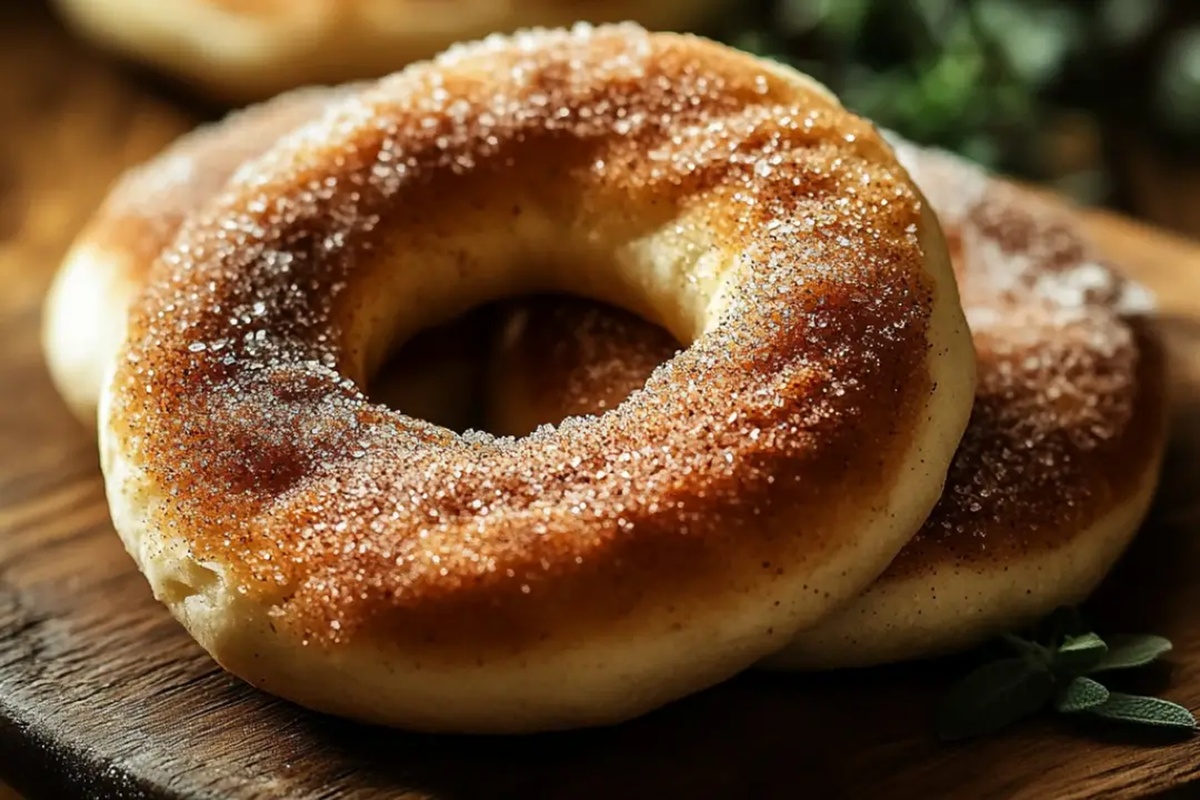 Cinnamon Sugar Bagels Recipe