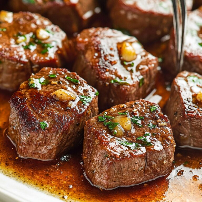 Garlic Butter Steak Bites Recipe