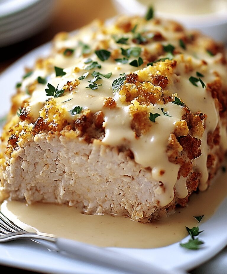 Chicken Cordon Bleu Meatloaf Recipe