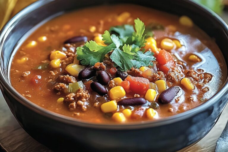 Taco Soup In Slow Cooker Recipe