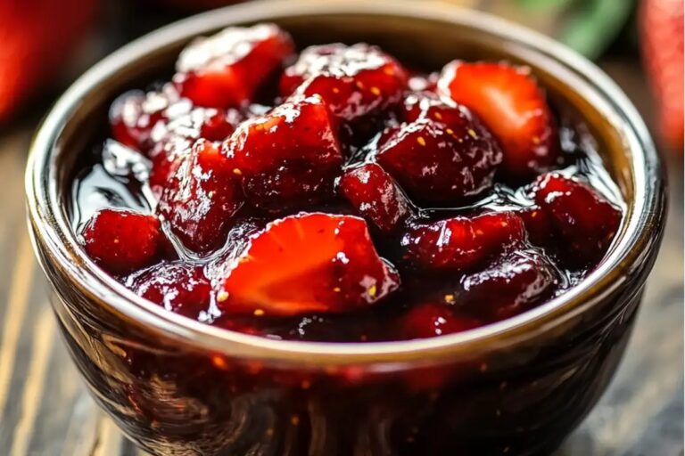 Strawberry Balsamic Jam Recipe