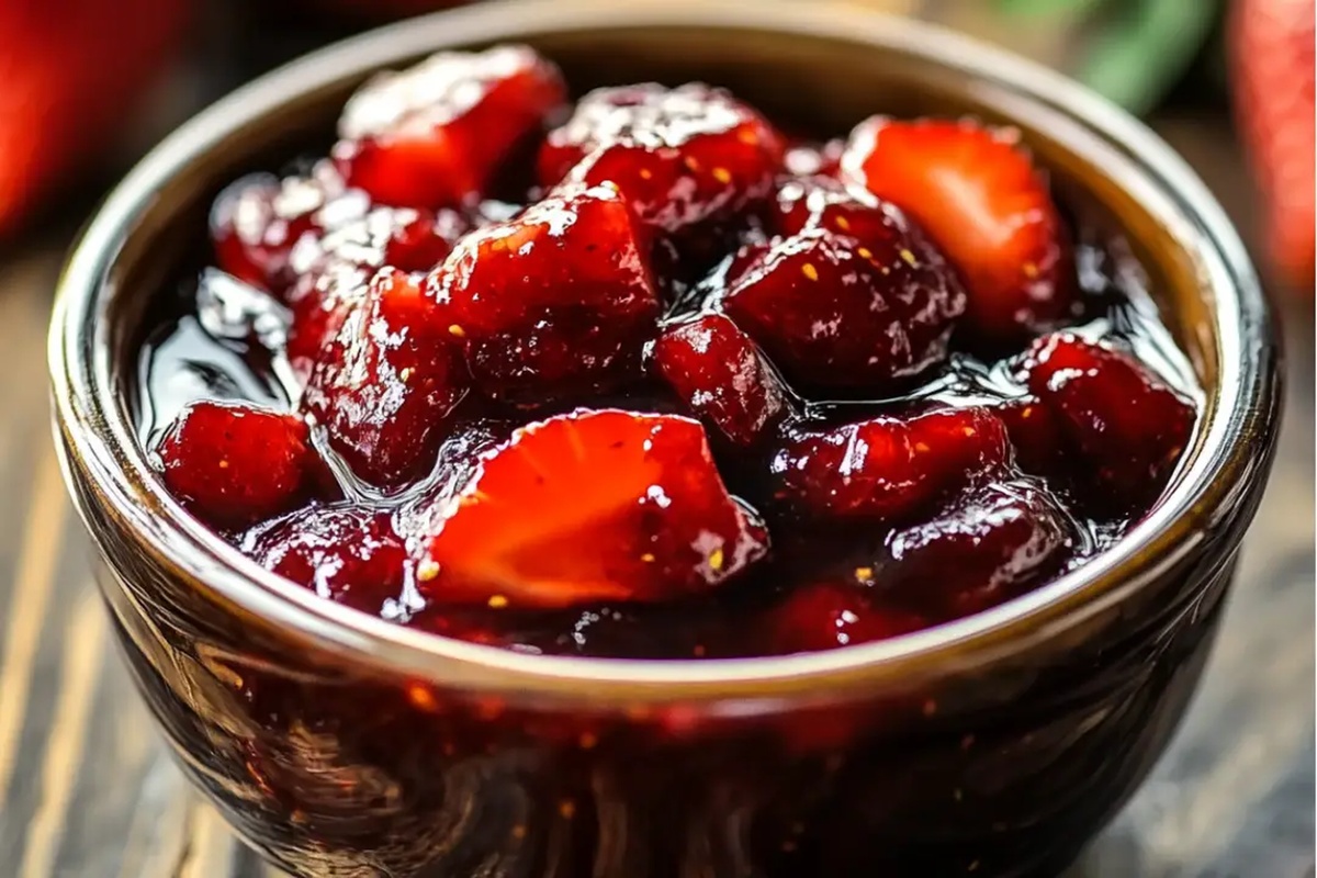 Strawberry Balsamic Jam Recipe