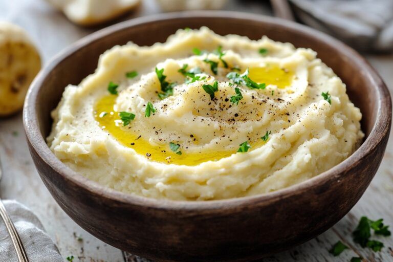 Easy Creamy Cauliflower Mashed Potatoes Recipe