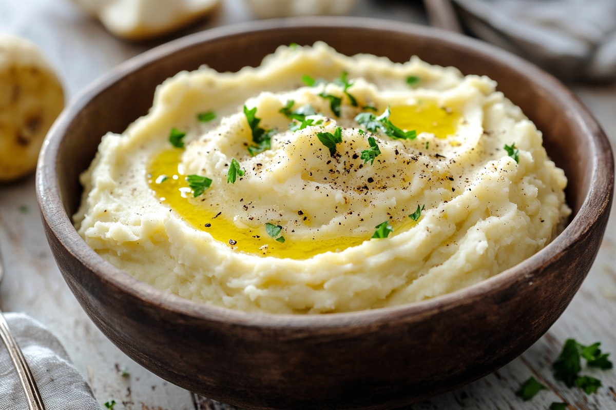 Easy Creamy Cauliflower Mashed Potatoes Recipe