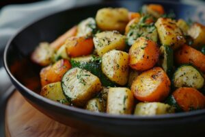 Caramelized Potatoes, Carrots, And Zucchini Recipe