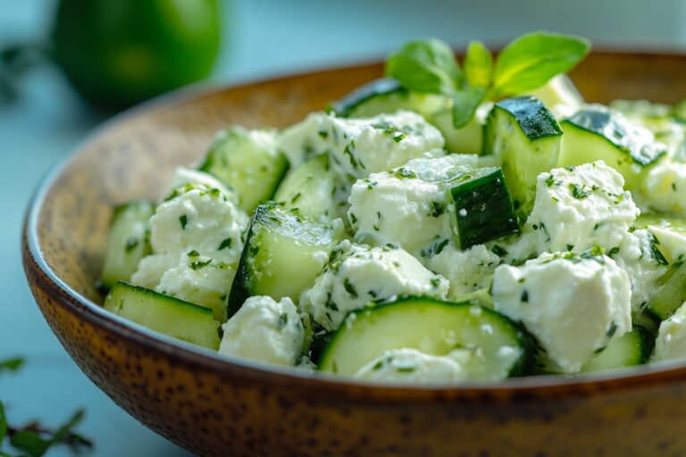 Cottage Cheese And Cucumber Salad Recipe