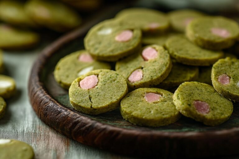 Matcha Sable Cookies Recipe